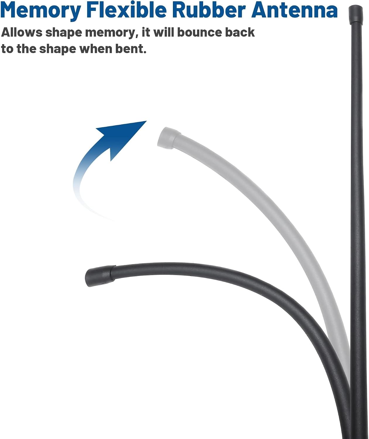 Anina 13 Inch Frontier(1998-2021) Titan(2004-2022) Antenna Mast for Nissan Aerial Antenna for FM/AM Radio Signal
