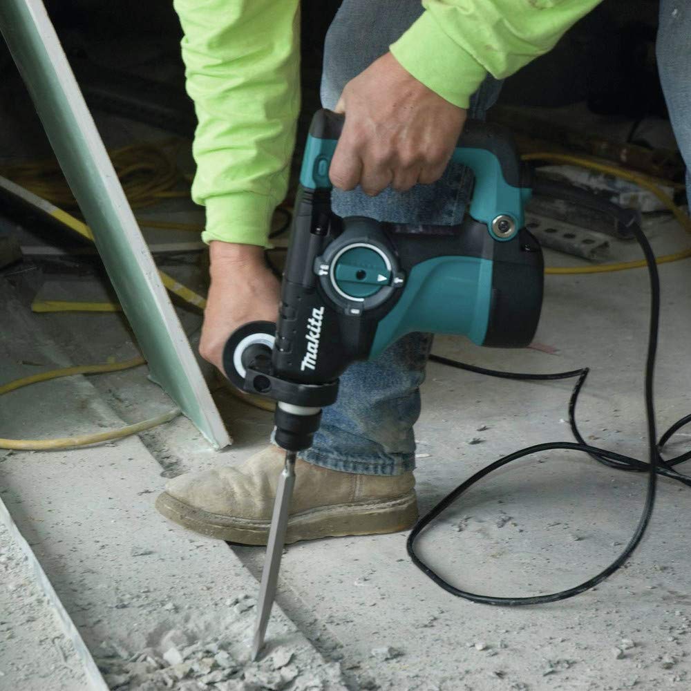 Makita HR2811F 1-1/8'' Rotary Hammer, accepts SDS-PLUS bits, Teal