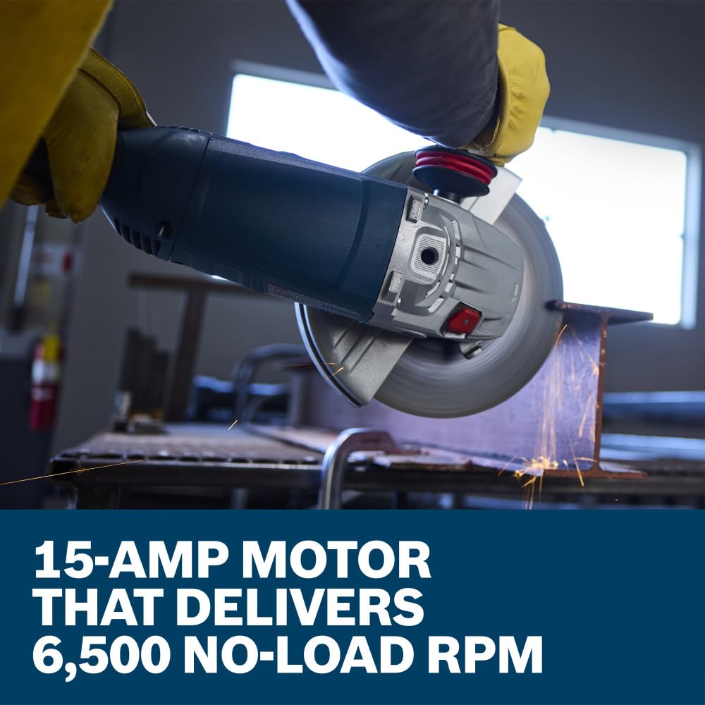 Bosch GWS25-230JR 9 In. Large Angle Grinder – 15 Amp