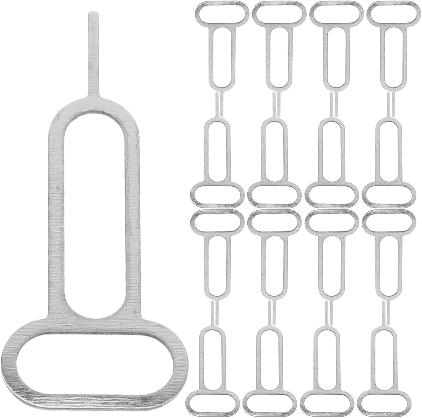 300pcs COHEALI Sim Card Ejector Pins Universal Sim Tool Needle Mobile Phone Card Removal Tool for Cellphone Maintenance