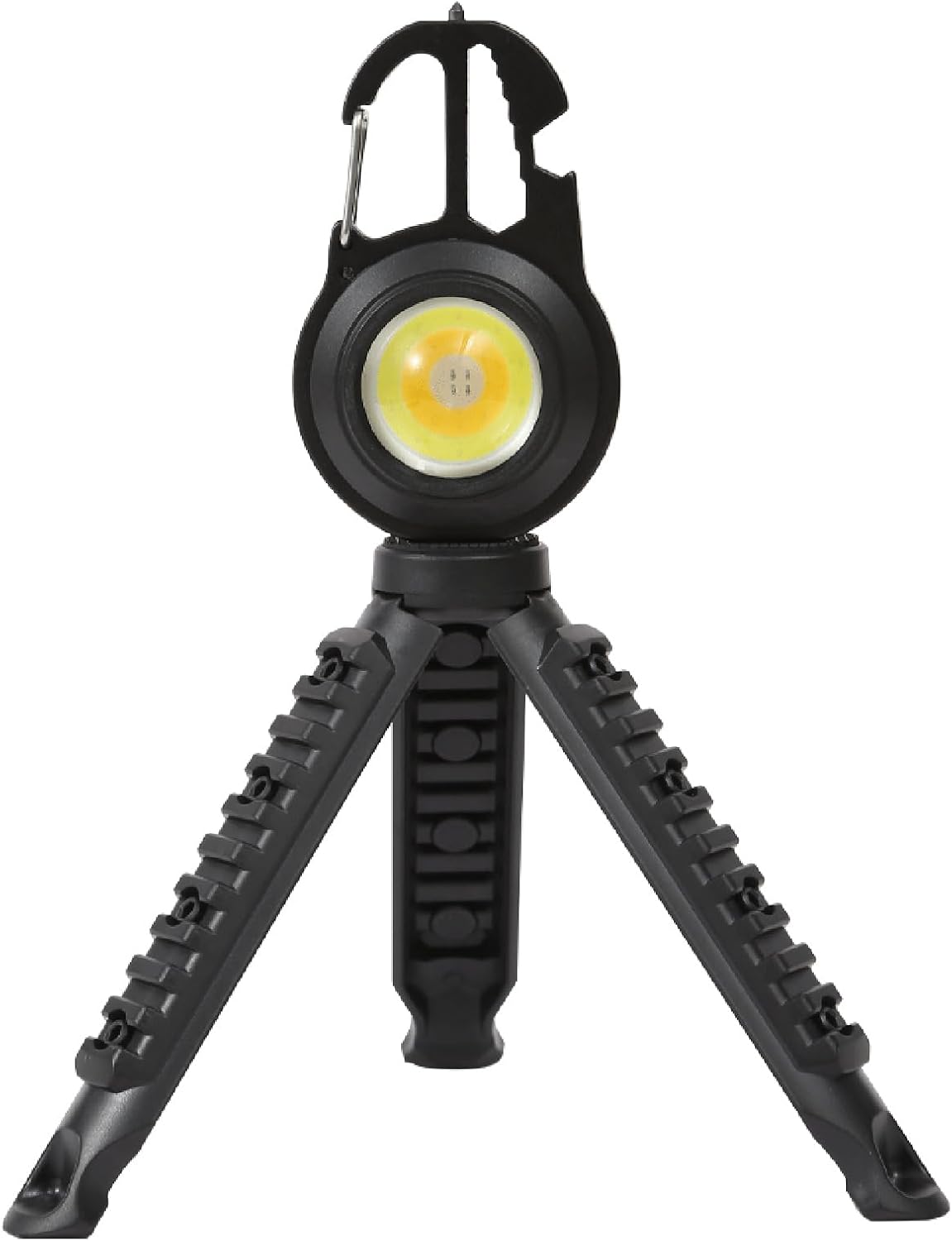 BUBEFSKD 2pcs Lightweight Camping Lamps Bracket Foldable LED Light Holder Pocket Keychain Flashlight Tripod for Outdoor
