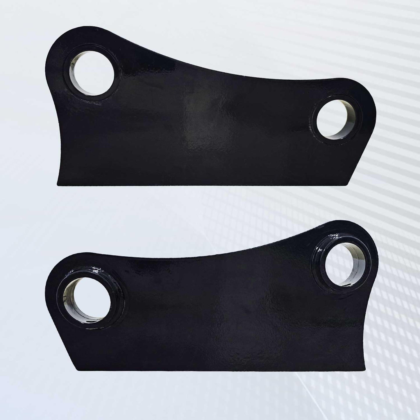 A Pair Bucket Attachment Ear Weld on 50mm 12“ C-C for Caterpillar Cat 307 308 309 Mini Excavator