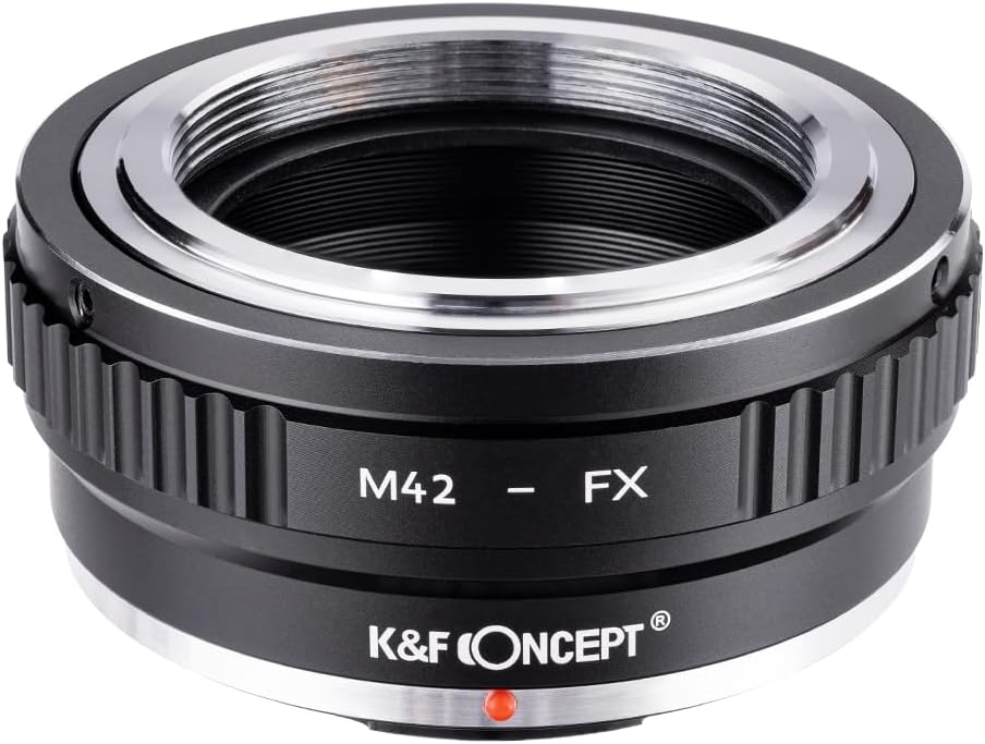 K&F CONCEPT M42 42mm XPro1 X-Pro1 Lens Mount Adapter Ring Screw to Fuji Fujifilm FX Camera