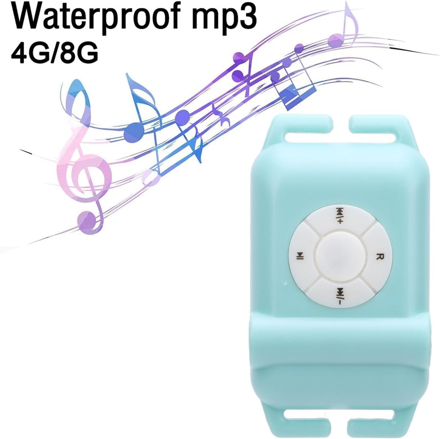 Zopsc MP3 8GB, Swimming MP3 Player with Headphones, Waterproof, for and Running, Supports and WMA Music Playback
