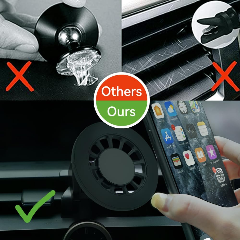 BEERTE 300h 300 200t 2015-2021 17 16 15 14 13 Fits MagSafe Car Mount Fit for Lexus NX Hands Free Magnetic Car Phone