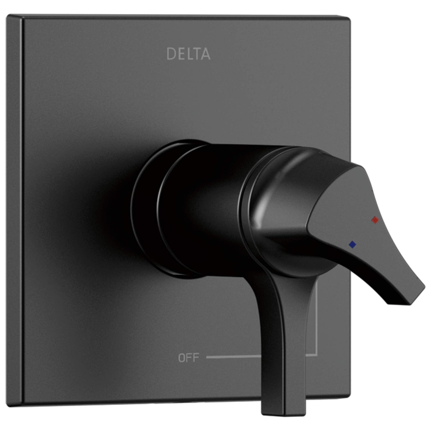 DELTA FAUCET T17T074-BL TempAssure 17T Series Valve Trim Only, Matte Black