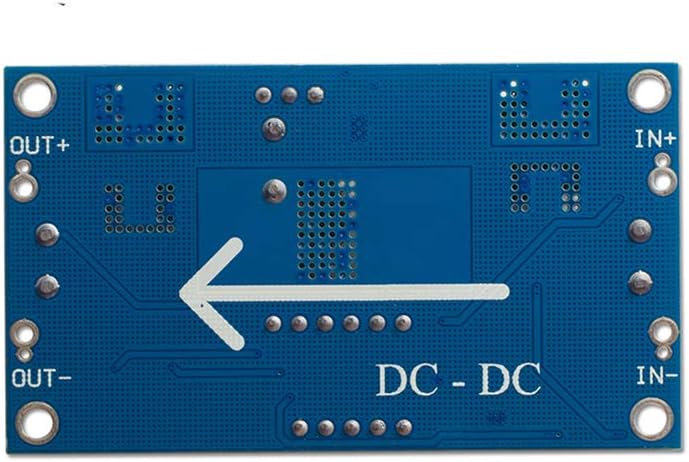 XL4015 5A 75W (1 Pack) Adjustable DC-DC Step Down Regulated Power Module with LED Voltmeter Digital Display Free