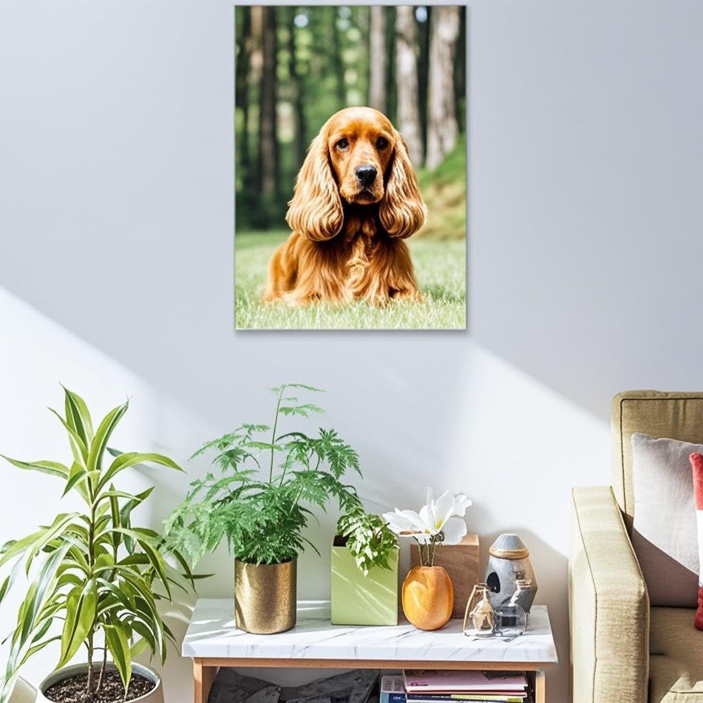 Skiennix Personalized Canvas Print - Custom Wall Art for Bedroom & Living Room | 28" W x 40" H