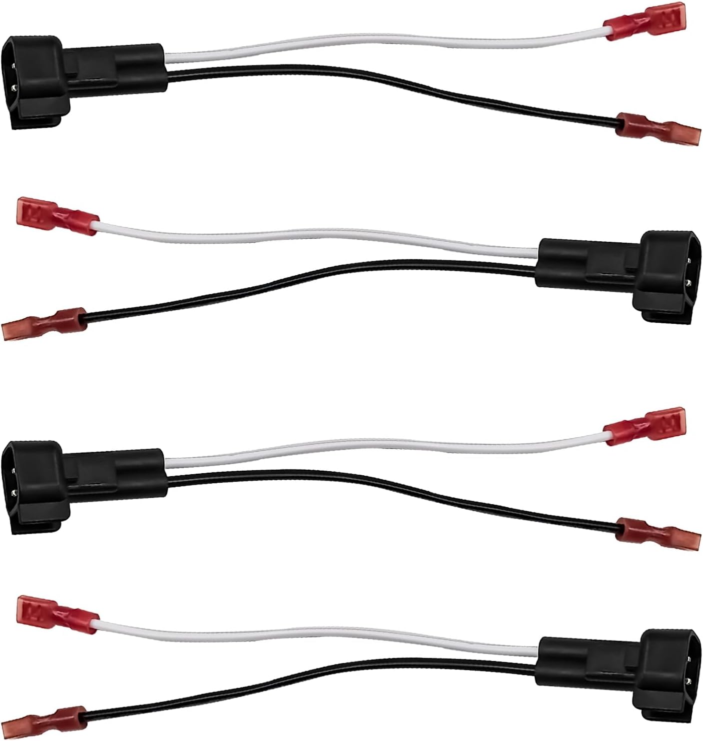 BSAMZO 4Pcs 72-5600 F150 F250 Speaker Harness - Car Front Rear Door Speaker Wire Harness Replacement for Ford Escape
