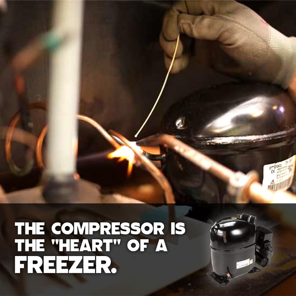 Embraco NT2180GK Freezer Compressor 115V - R404a Refrigerant