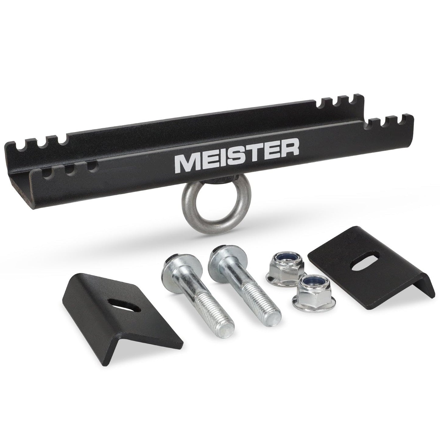 Meister - Boxing MMA Clamp Suspension Bracket, Suspension Straps and Ceiling Accessories, Black, 9.5"-14"