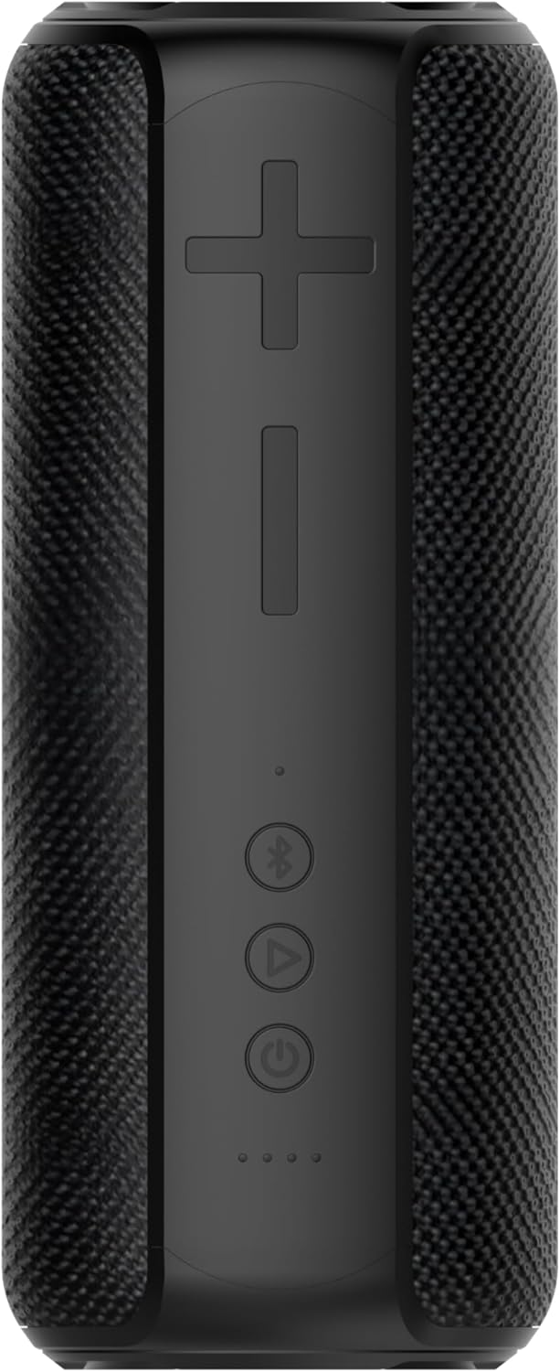 Vortex 30W IPX6 5.2, 10H Portable Bluetooth Speaker with LED Light Show, Waterproof, Deep Bass, TWS & DSP Audio