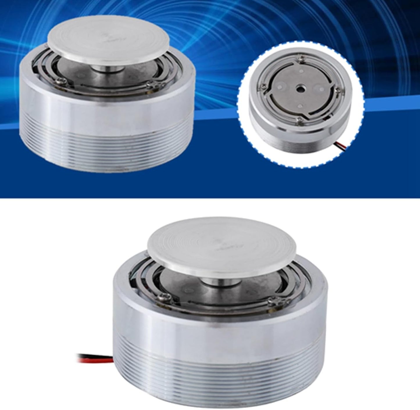 YDuupxe 2 Inch 2PCS 250MM MP3 MP4 Speaker Transducer All Frequency Resonance Vibration Strong Bass Mini Size