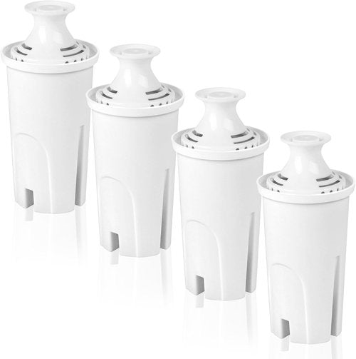 Beita Water Filter Replacement - NSF Certified Filters for Brita Pitchers | 4-Pack, Compatible with OB03 & Classic 35557