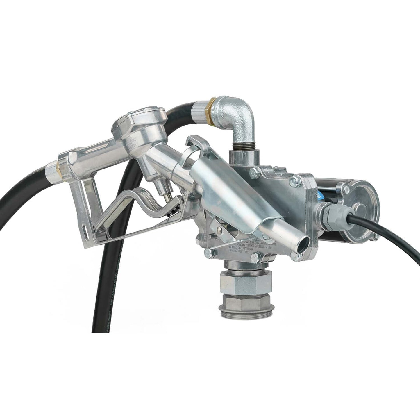 GPI - EZ-8 Fuel Transfer Pump, Manual Shut-Off Nozzle with Spin Collar, 8 GPM, 12 Volt (137100-05)