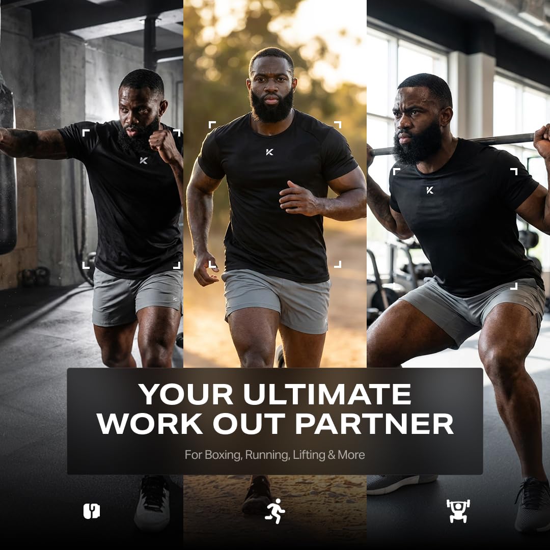 Kewlioo Pro Sauna Shirt for Men, Heat Trapping Pullover Sweat Vest, Men’s Sauna Suit for Exercise, Cardio