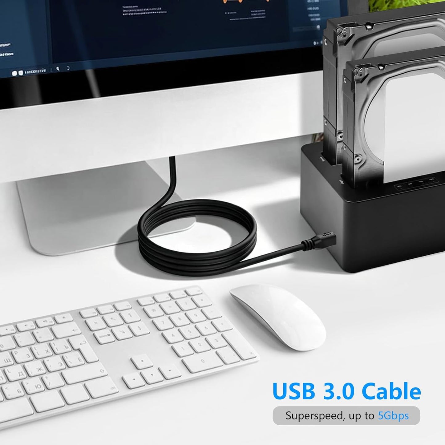 Jelly Tang 3.0 25Ft,Superspeed 3.0 More(25Ft/8M) USB Cable A Male to B Male USB A-B/A Male to B Male Cable