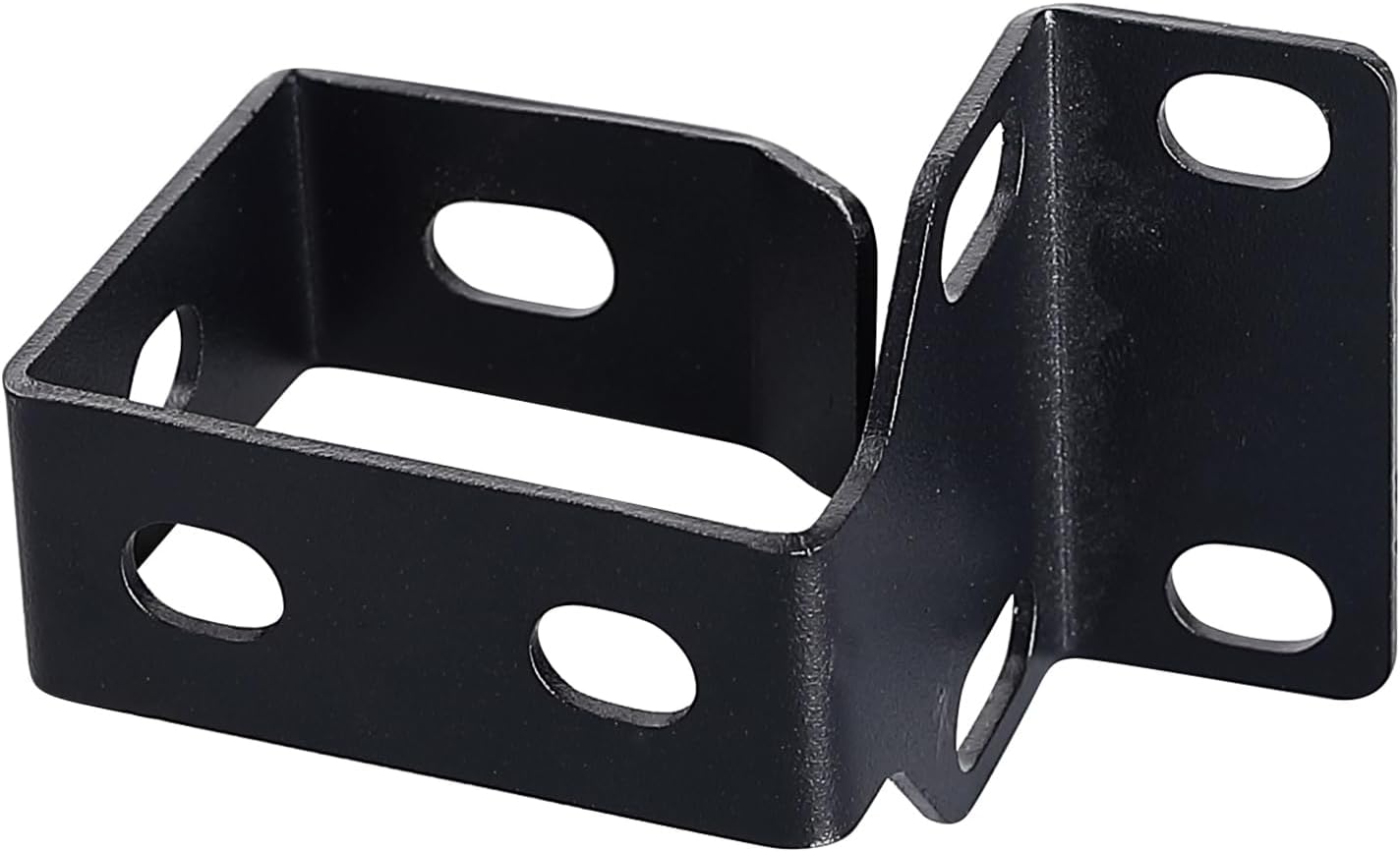 WikrOck 8 Pack Set Metallic Cable Manager D-Ring Hooks For Network Server Rack Cabinet, Cable Wire Management Bracket