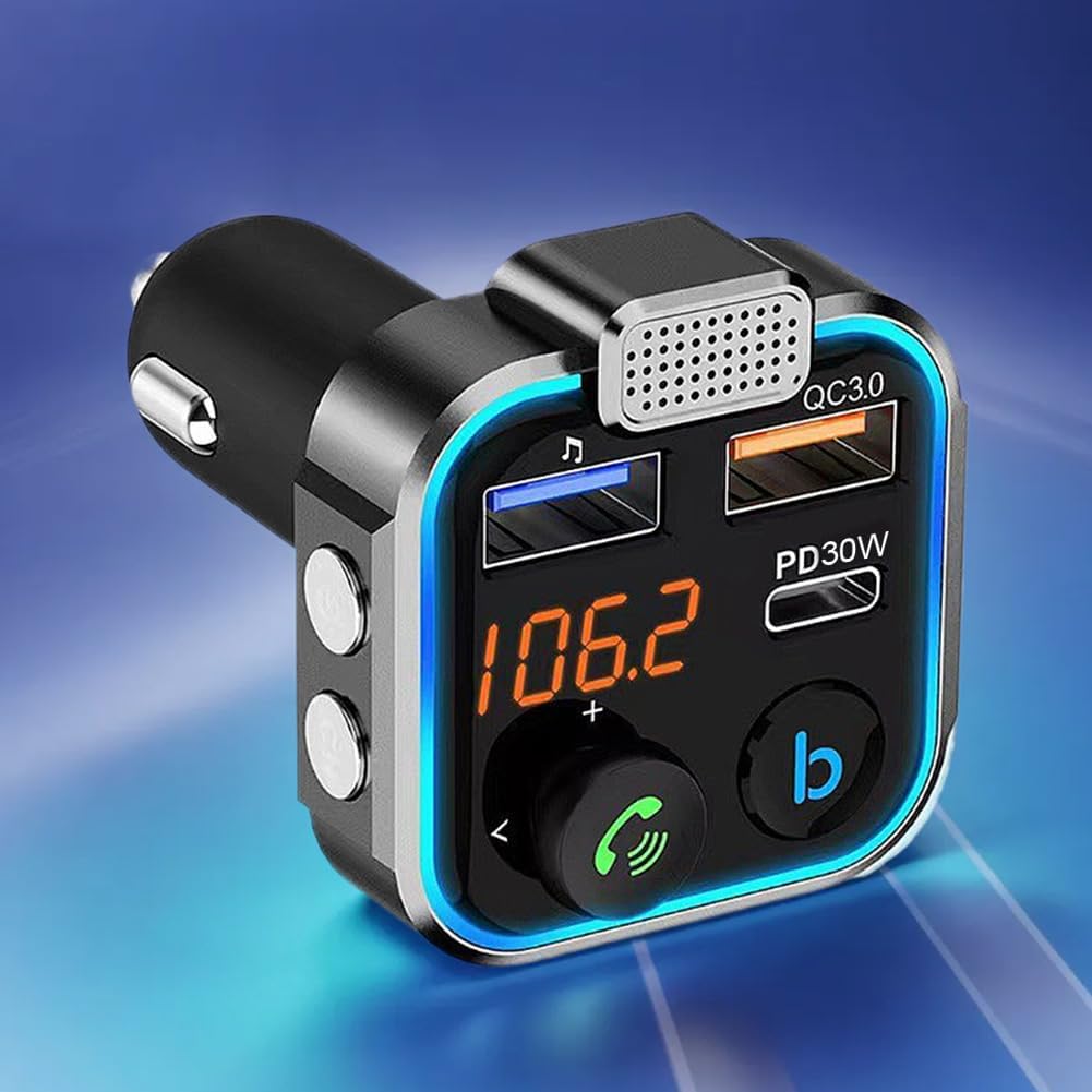 FASDRESS 5.0 MP3 3 MP3 30W QC3.0 Bluetooth-Compatible Audio Player Ports Charging Player Hands Free Calling Type-C PD