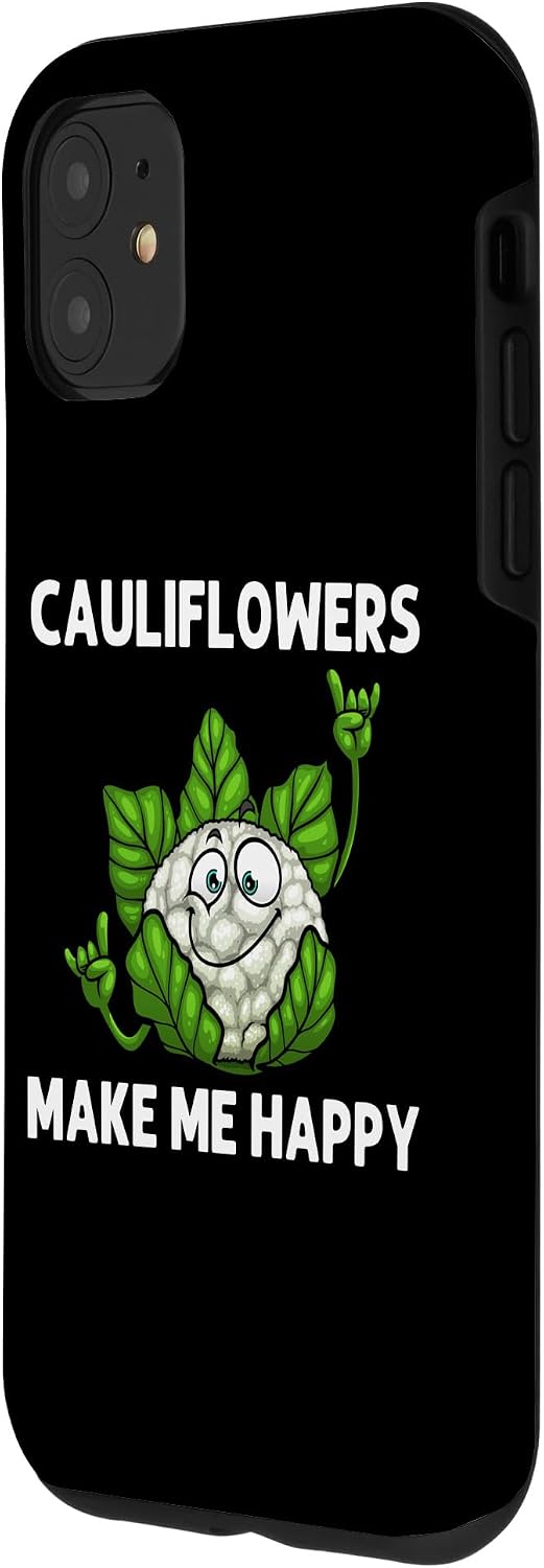 Best Cauliflower Gifts Keto Vegetables Accessories 11 iPhone Cool Cauliflower For Men Women Vegan Vegetarian Keto