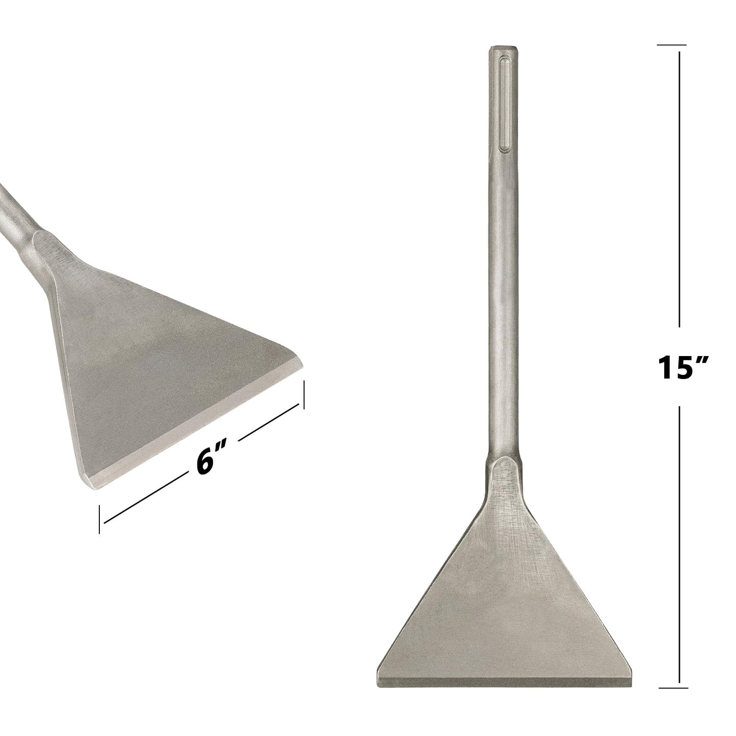 Berserker 12-Pound SDS-Max Demolition Jack Hammer with 6 x 15 In. SDS Max Wide Scaling Chisel