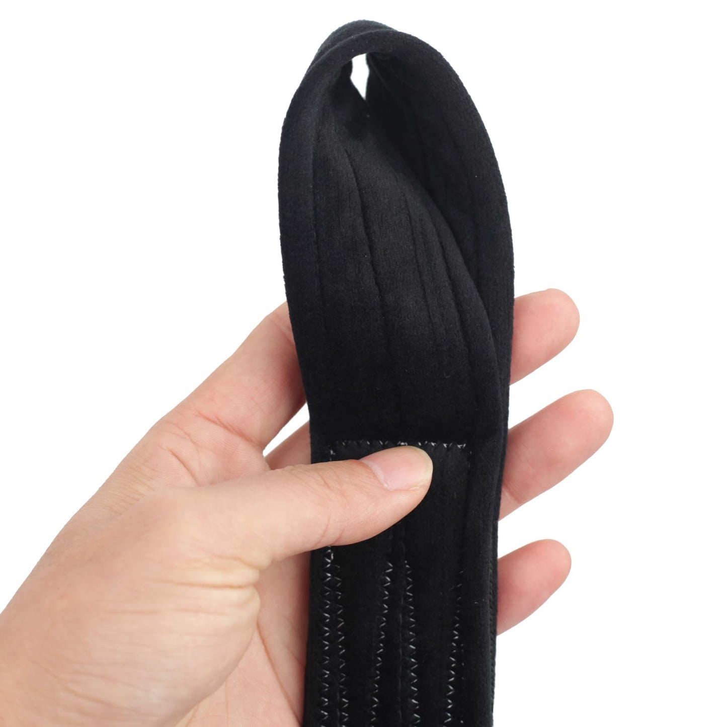 Aerial Straps Aerial Hoop Hand Lyra Hoop Hand Loop for Aerial Cube Pole Circus Acrobatics Dance Strength Training (Black)