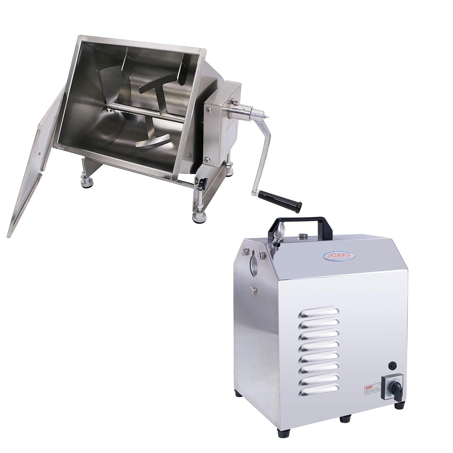 Hakka 30lb/15L Electric Meat Mixer with Motor