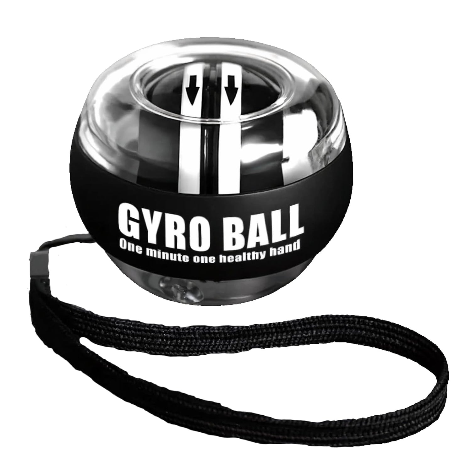 Wrist Trainer Ball Auto-Start, Hand Strengthener, Gyro Ball for Strengthen Arms, Fingers, Gyroscopic Forearm Exerciser