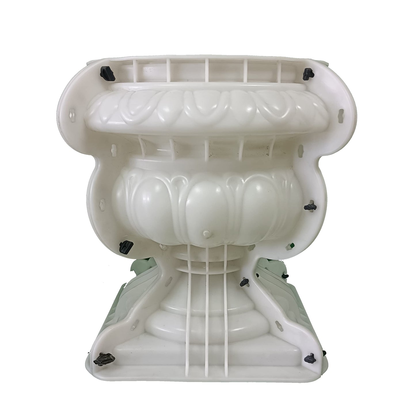 Rezone D50cm Garden Cement Plastic Precast Concrete Flower Pot Decorative Planter Molds for Sale