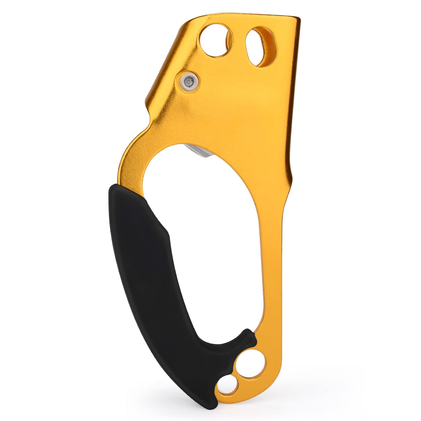 WILDKEN Climbing Hand Ascender Outdoor Mountaineering Tree Arborist Climbing Rappelling Equip Hand Ascender for 8-12MM Rope Left Right Hand Ascender