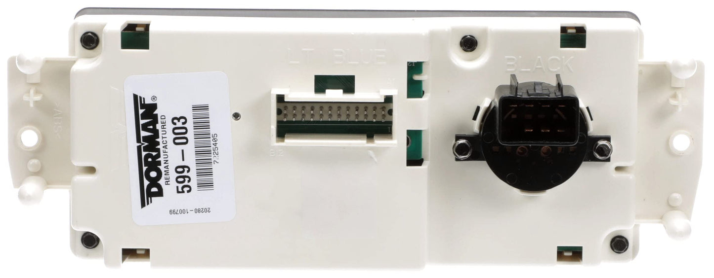 Dorman 599-003 Remanufactured Climate Control Module Compatible with Select Cadillac/Chevrolet/GMC Models