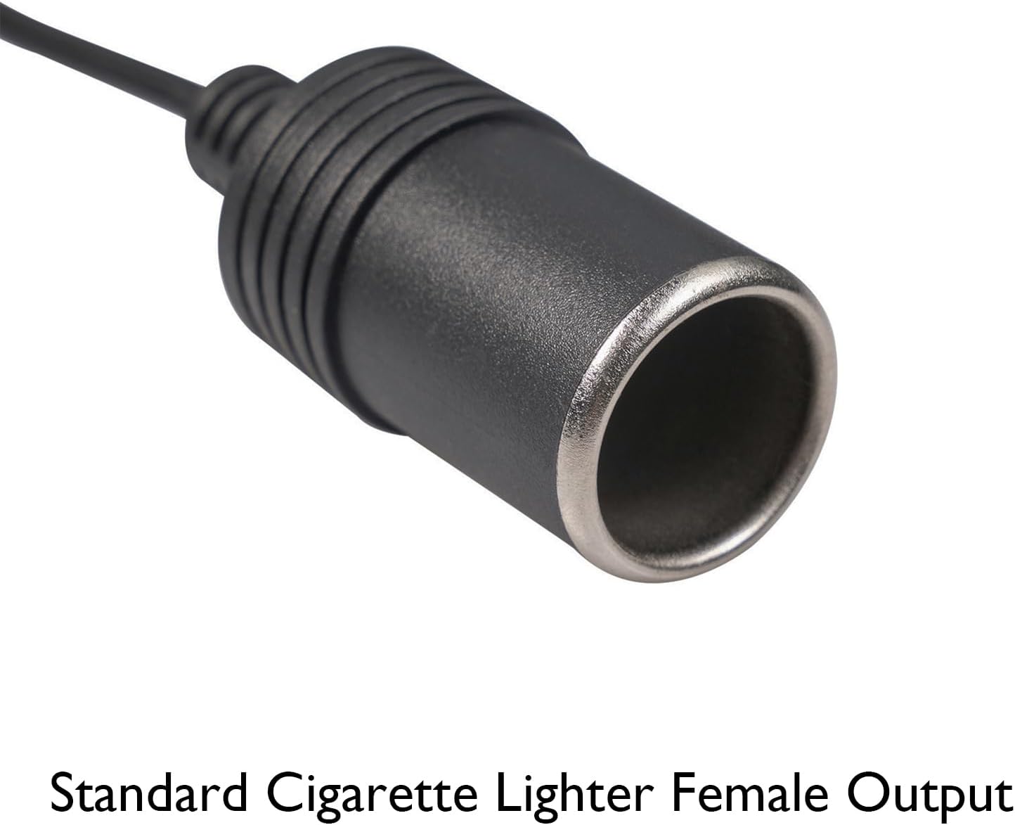 MeetUs 12V 45W~65W USB Type-C Male Plug to Car Cigarettes Adapter Female Socket PD Power Cable,Work with PD USB C