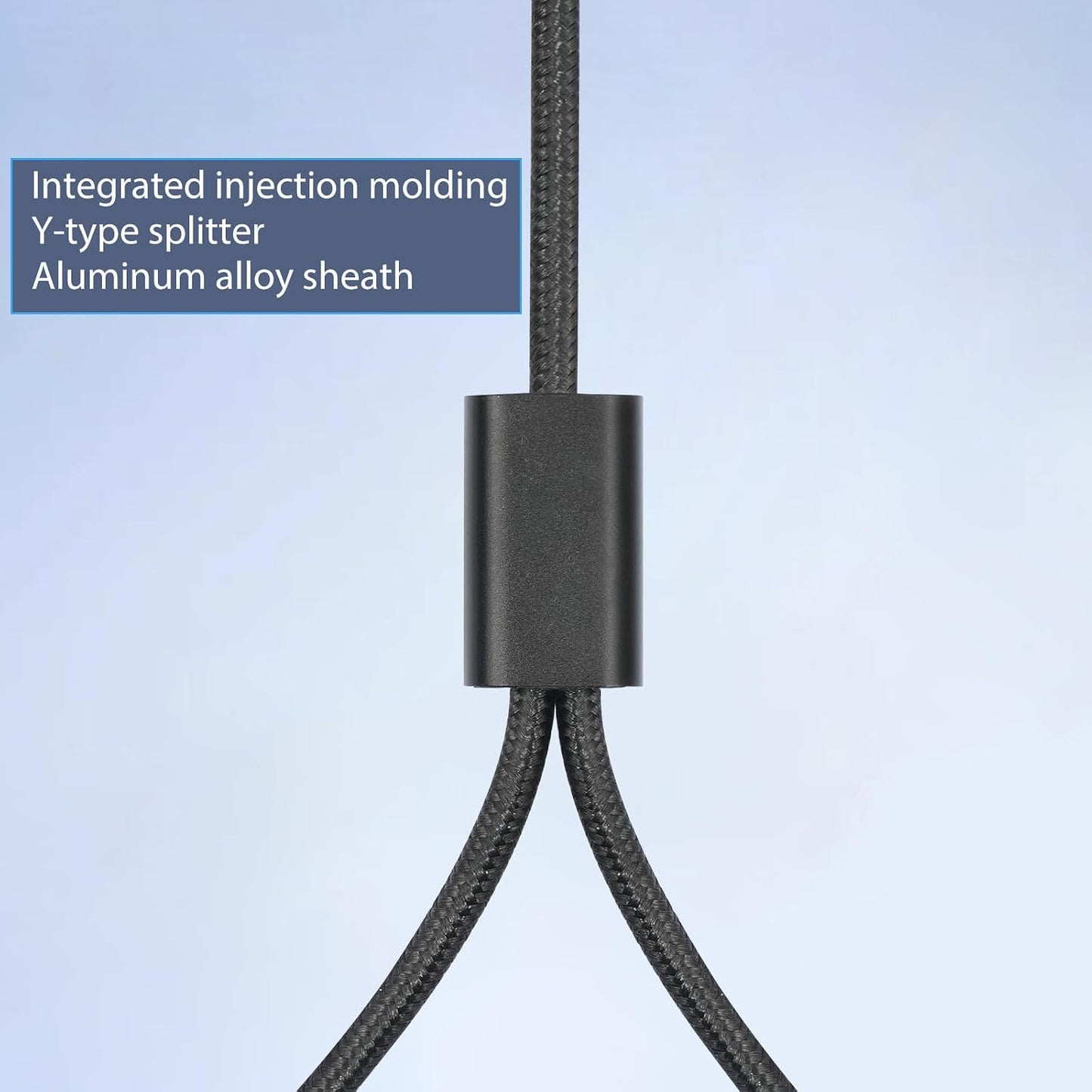2-Pack 6FT 3.5mm 6.35mm 3.5mm 1/4" TRS to Dual TS Mono Y-Splitter Cable: Connect Stereo Output to Dual Mono Inputs