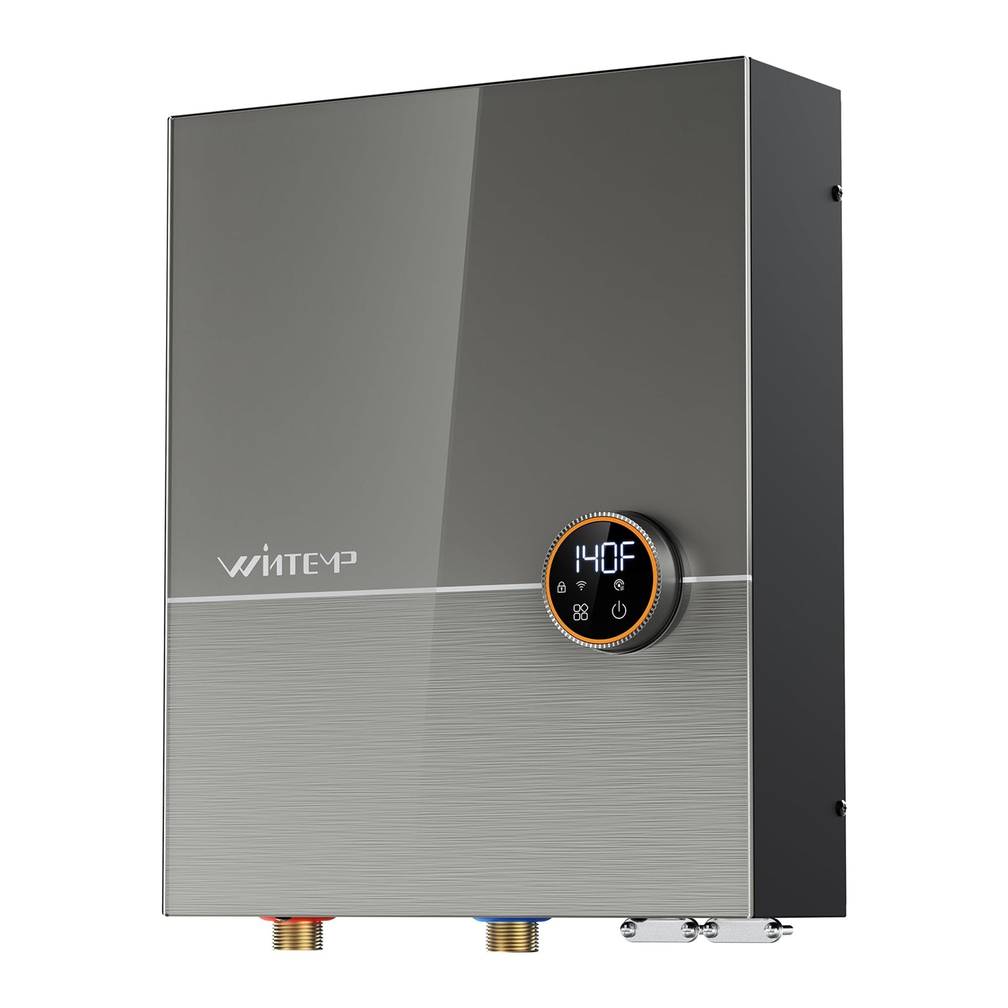 Wintemp 27kW Tankless Water Heater Electric 240V, Whole House On Demand Hot Water, Automatically Maintains Water Temperature, Up to 6.5 GPM, WiFi Control, ETL Eertified, Eco, WM27V Plus