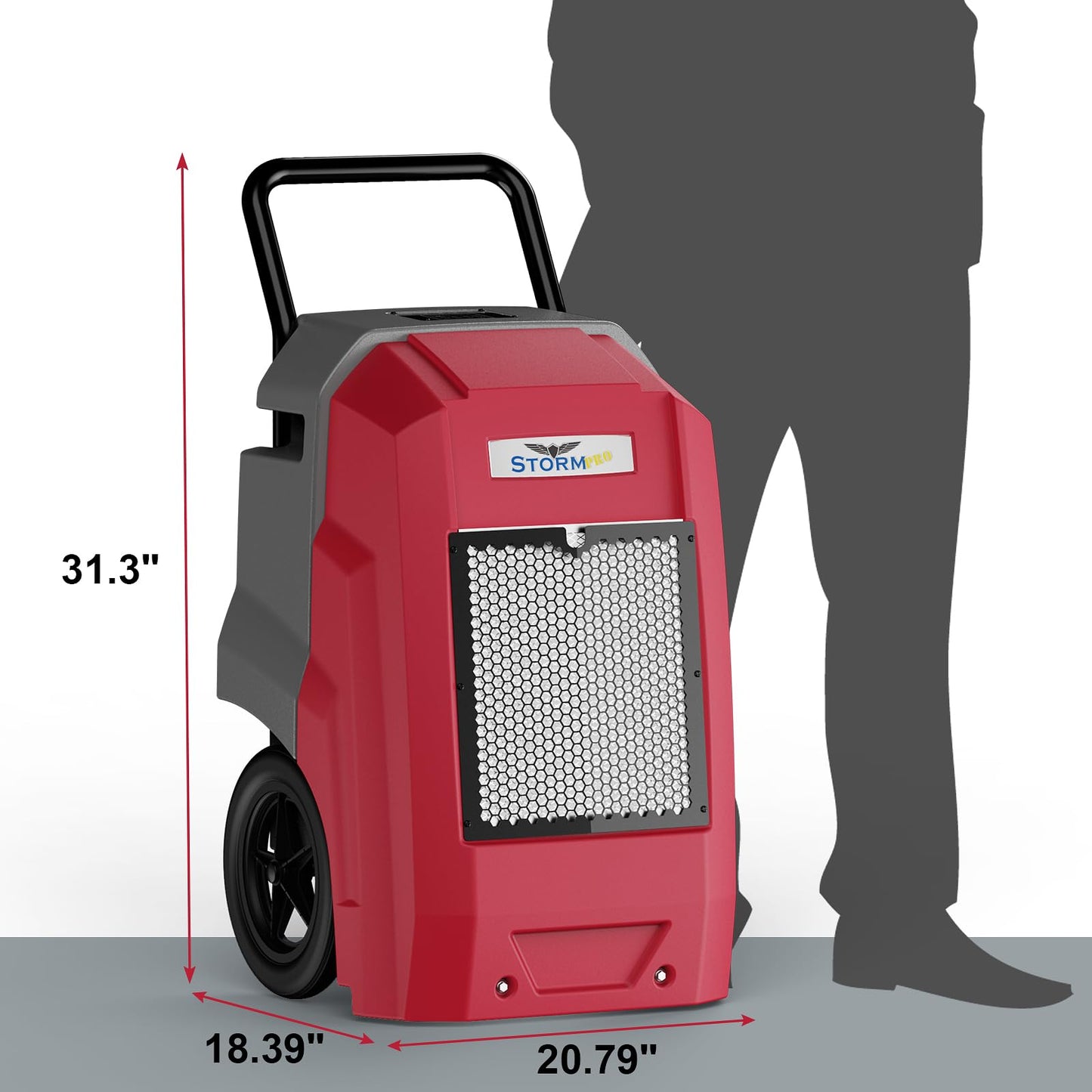 ALORAIR 180 Pints Commercial Dehumidifier with Pump Drain Hose, Smart Wi-Fi Dehumidifier for Large Basement, Industrial or Commercial Space, Smart Wi-Fi, 6 Years Limited Warranty
