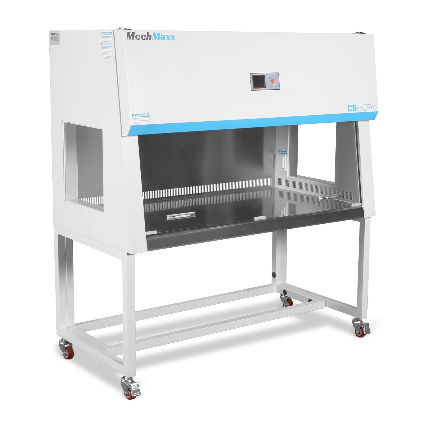 MechMaxx 57.5″ Wide CB-H2Pro Horizontal Laminar Flow Clean Bench with HEPA Filtration & UV Sterilization | ISO Class 5, CB-V2Pro