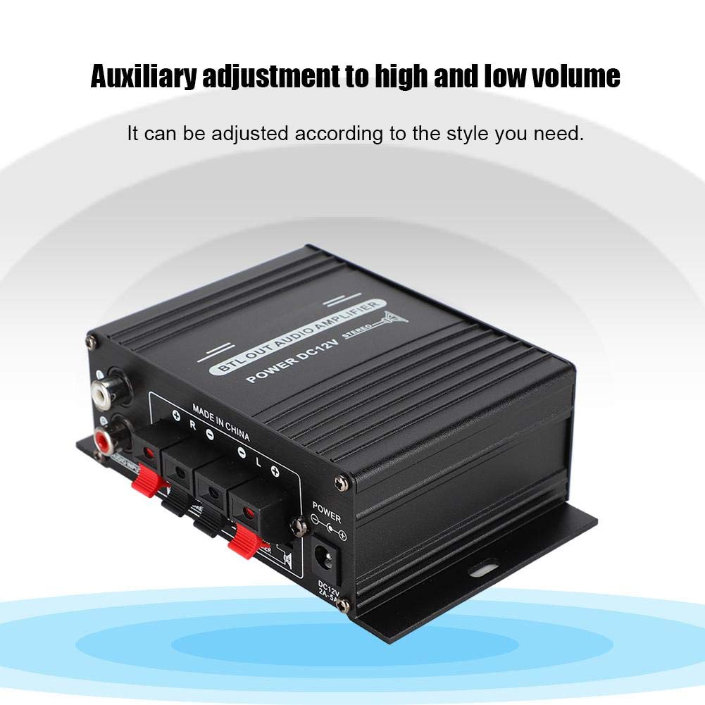 AK170 20W+20W 47K 12V Mini Power Amplifier Resolution Power Amplifier with Low Distortion Rate for Audio Adopt High