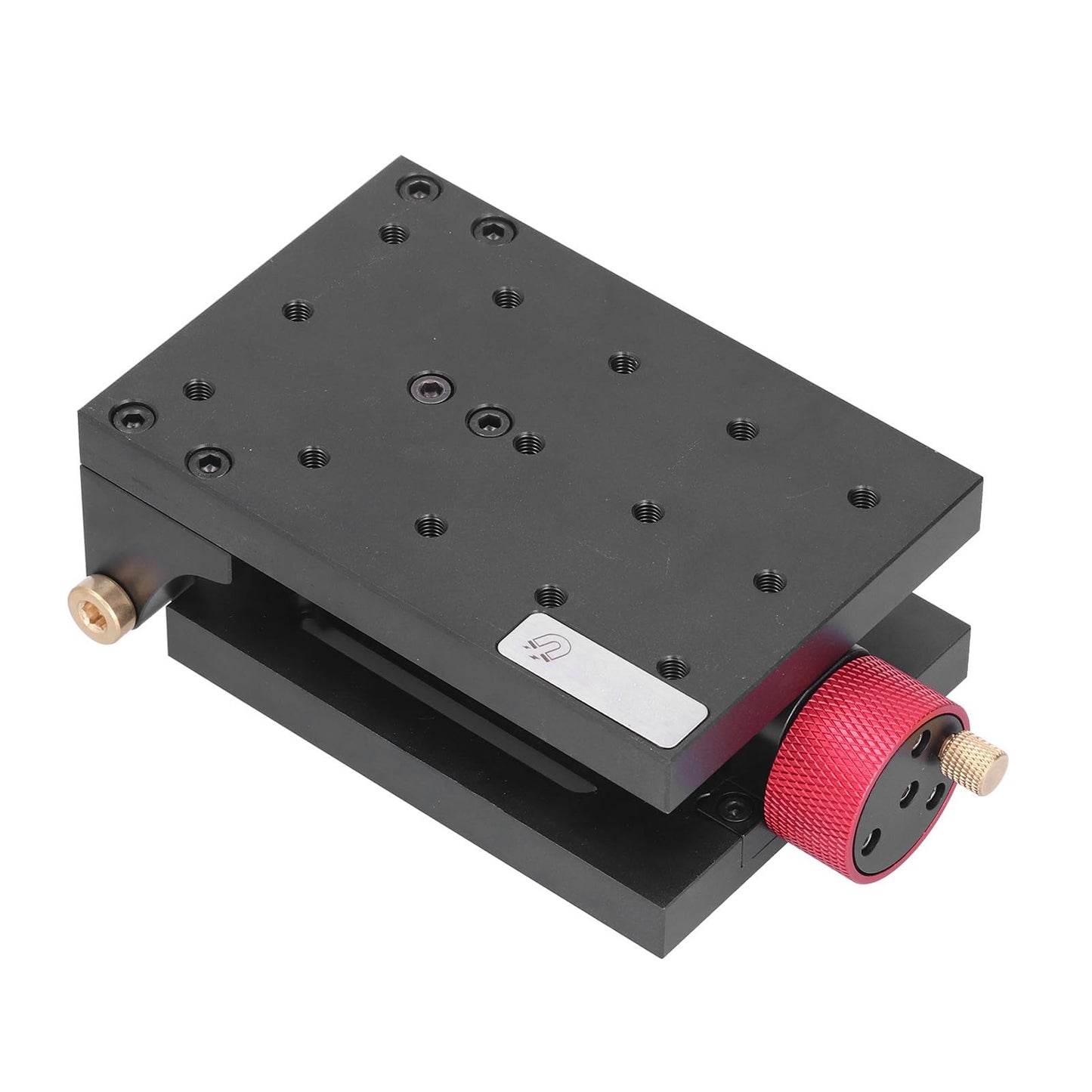 Culnflun 1 Pc Machinery Adjustment Platform, Adjustable Aluminum Alloy Punch Platform Precision Angle Tilt for Production Machinery Testing Equipment 5.9 x 4.4 x 2.2in