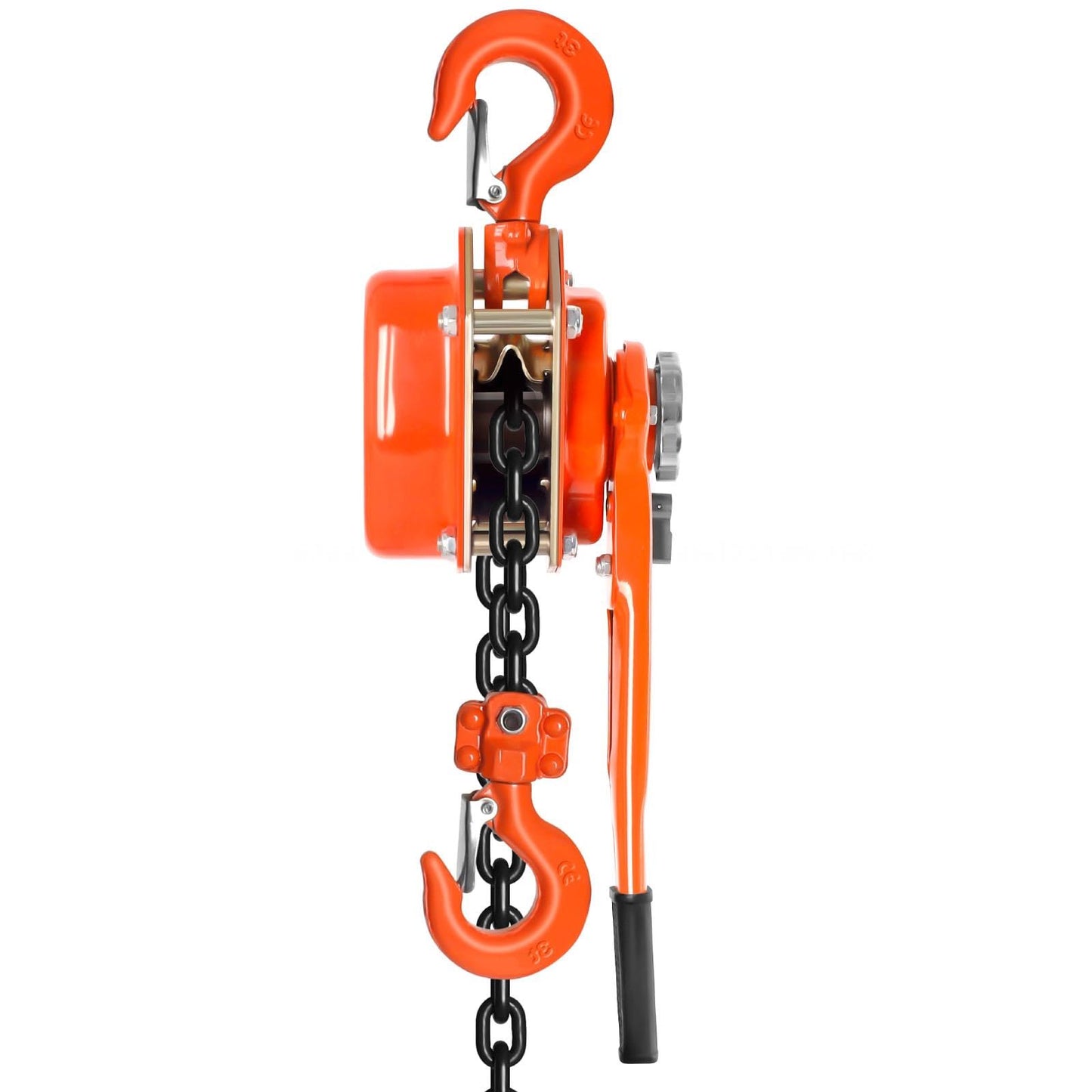 Heavy Duty Chain Hoist, 6600lbs Capacity Come Along Tool, Hand Chain Hoist with Dual Pawl Brake for Warehouse, Factory & Construction (3Ton10FT)