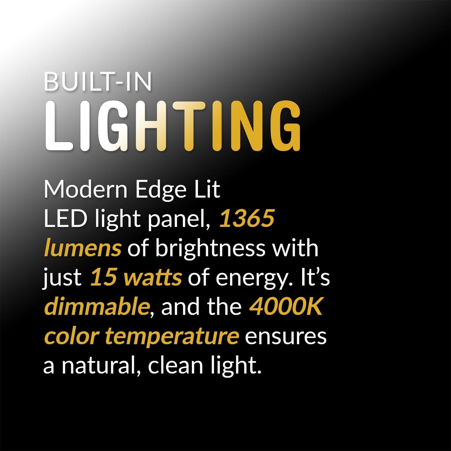 KAZE APPLIANCE SEP120L11H-EZ | 120 CFM | 0.3 Sone Ultra Quiet | Energy Star Certified | Humidity Sensing | Dimmable 4000K LED | EZ Install No Attic Access | Bathroom Ventilation Exhaust Fan
