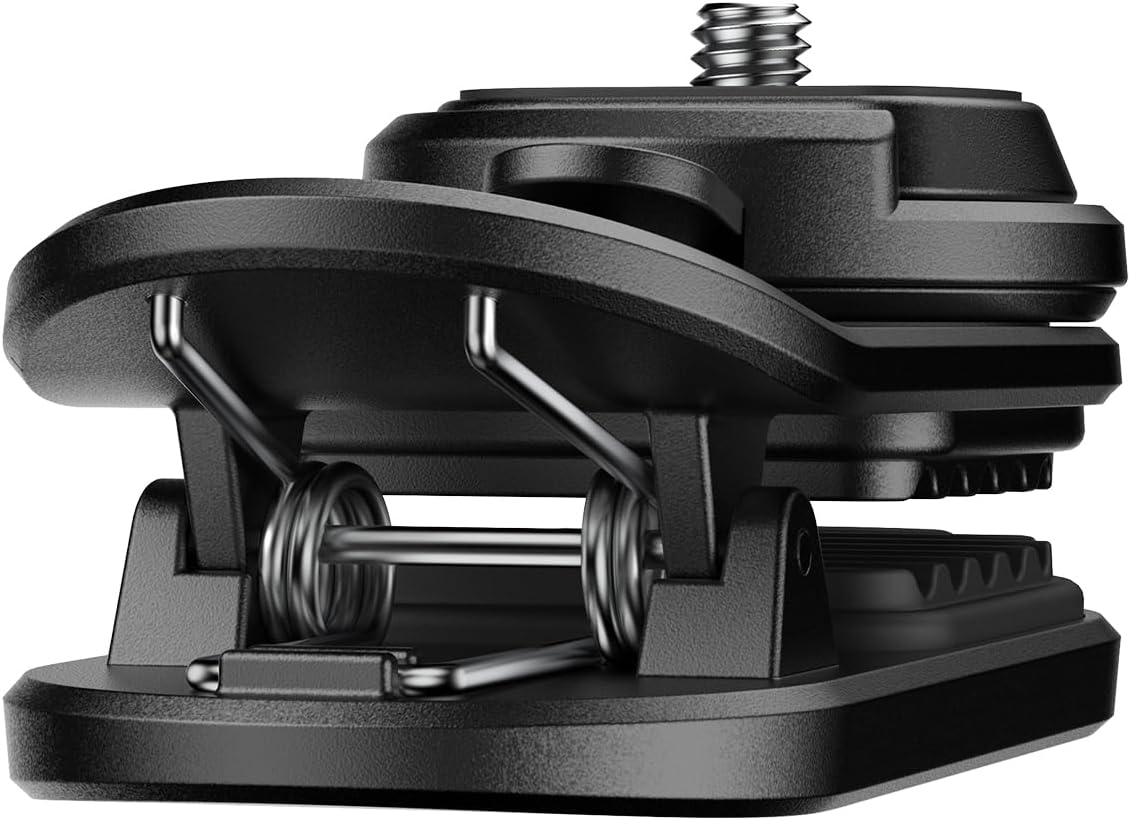 ULANZI CK02 Backpack 1/4" Insta360, Cka Quick Release Camera Mount Clip, Magnetic Mount Stand with Standard Thread