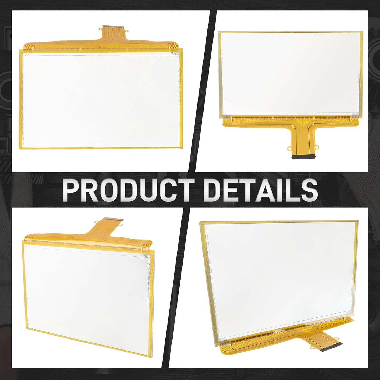 CARBBIA DJ080PA-01A 8" 55 DJ080PA-01G Touch Screen Glass Digitizer Pin Touch Screen Compatible with Chevrolet