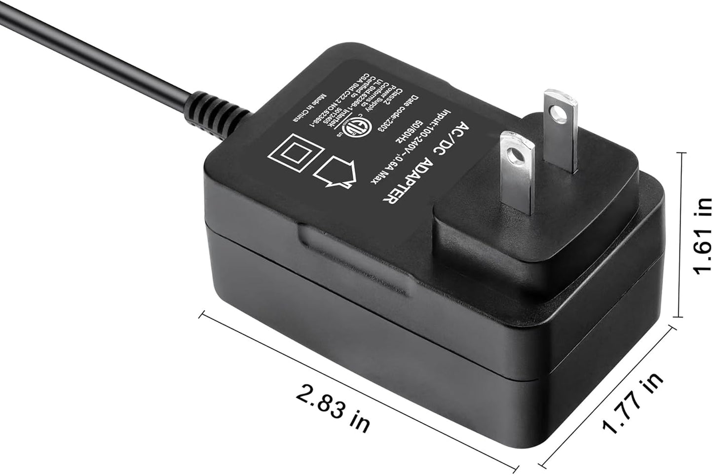 XWNV 2-Prong 12.6V P1 1 11.1V 5000mAh 30W Swimming AC/DC Adapter Compatible with HICHEE Model P Li-ion Battery Robotic