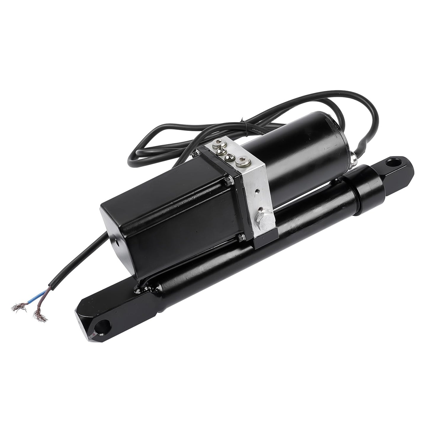 DC 12V 10'' Hydraulic Motor Heavy Duty Electric Linear Actuator 2300LBS Compatible with Dump Trailers, Lift Tables, Solar Tracking System, Wheelchair Lift 10500N/1050KG Hydraulic Power Unit Vahaha