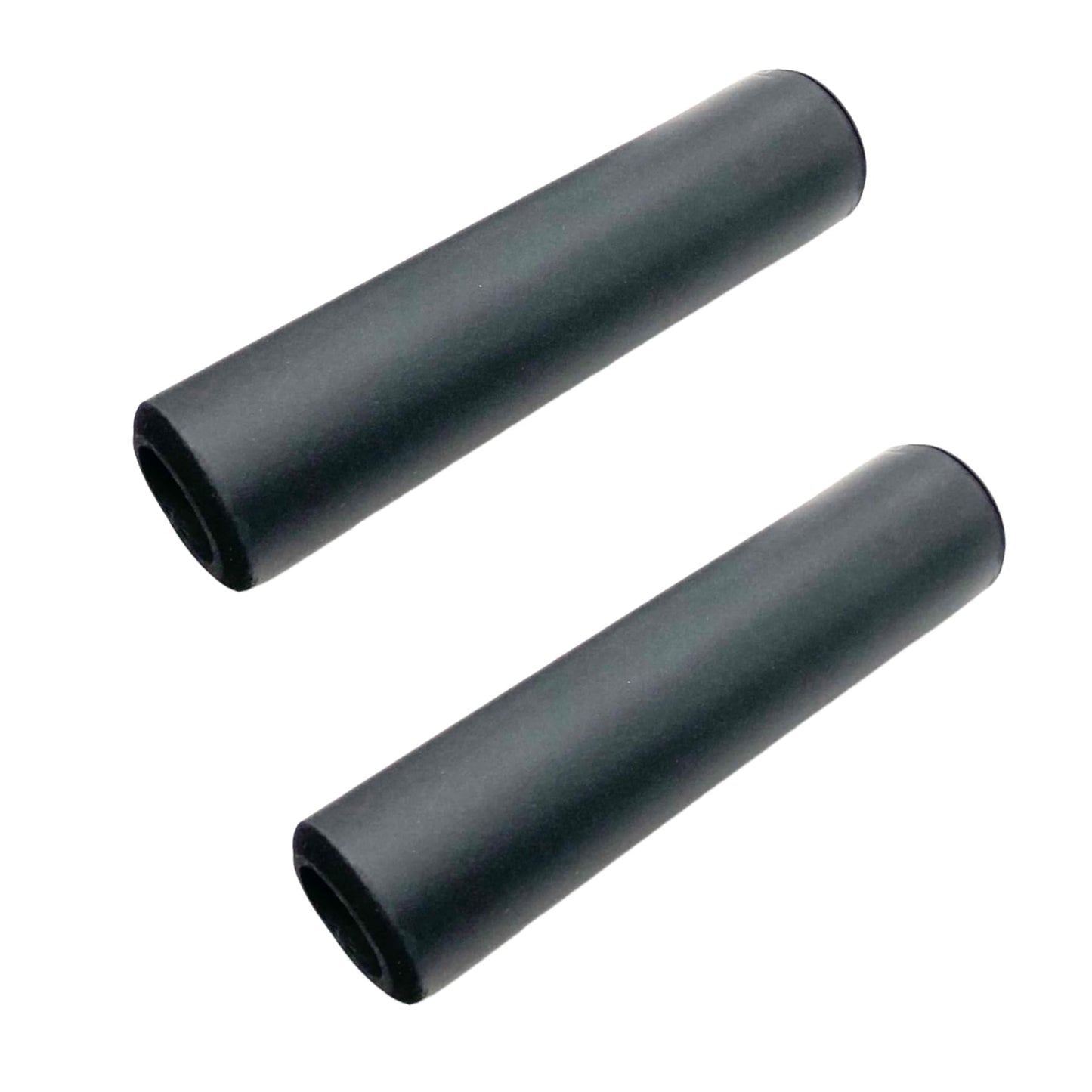 2 Pairs Ultralight Soft Foam Handlebar Grips, High Density Bike Handlebar Grips, Resist to Slip and Shock-Absorbing Mountain Bike End Grips for MTB, Beach Vehicle, Scooter