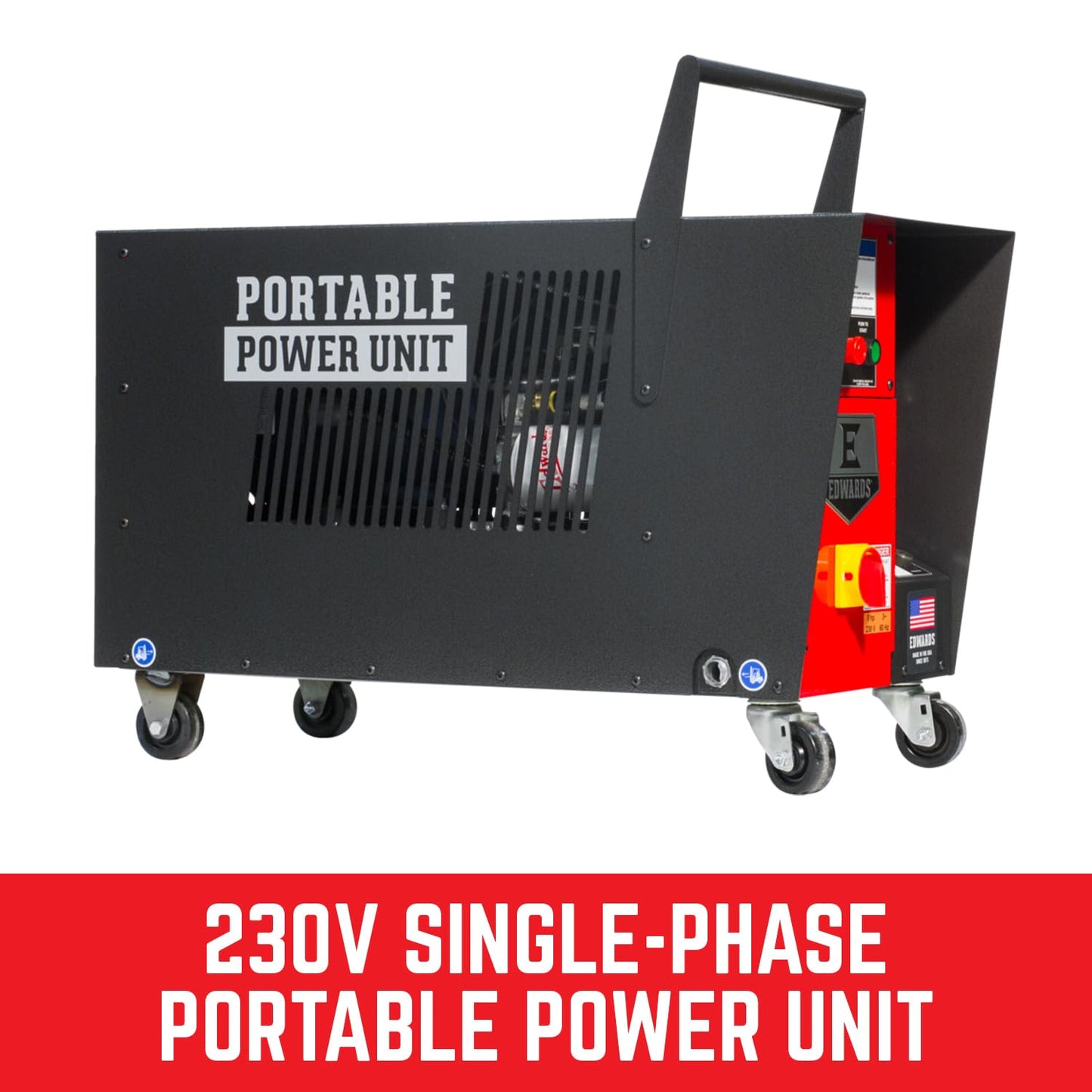 Edwards 20-Ton Shop Press, Portable Power Unit, 230V 1Ph (HAT2010)