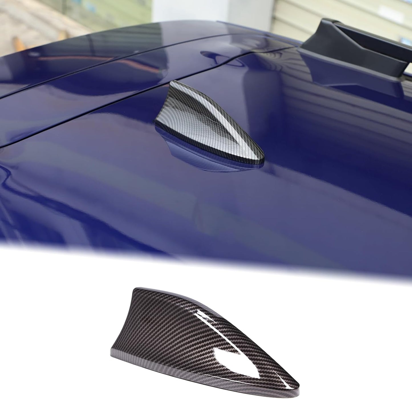 Aunginsy 2022 2023 2024 GR86 Car Shark Fin Antenna Cover Trim Compatible with Subaru Crosstrek/BRZ/WRX/Toyota Car Radio