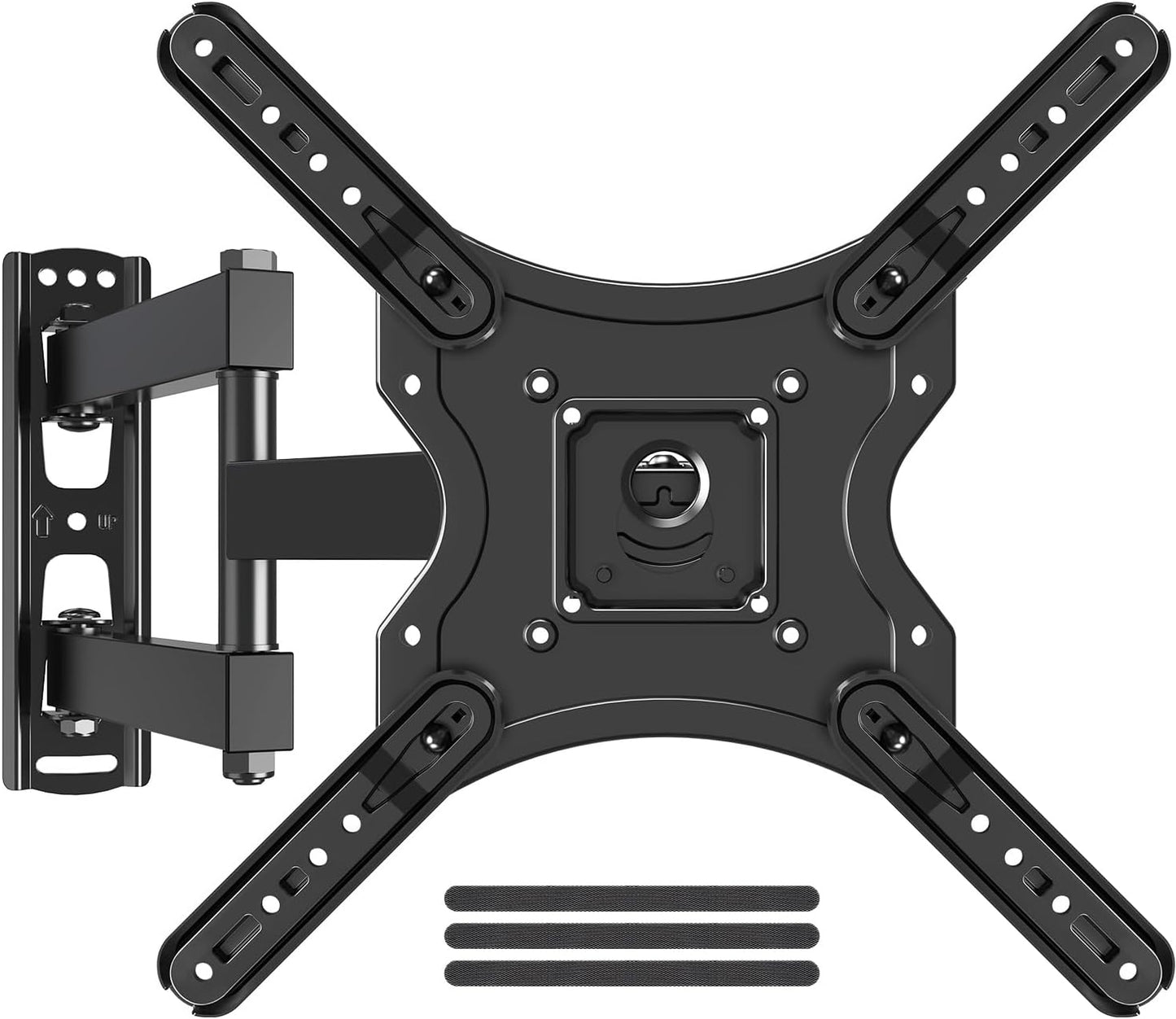 ELIVED 26-60 Inch 400x400, 77 lbs. Full Motion TV Wall Mount for Most TVs, Articulating Arms Swivel and Tilt tv Mount