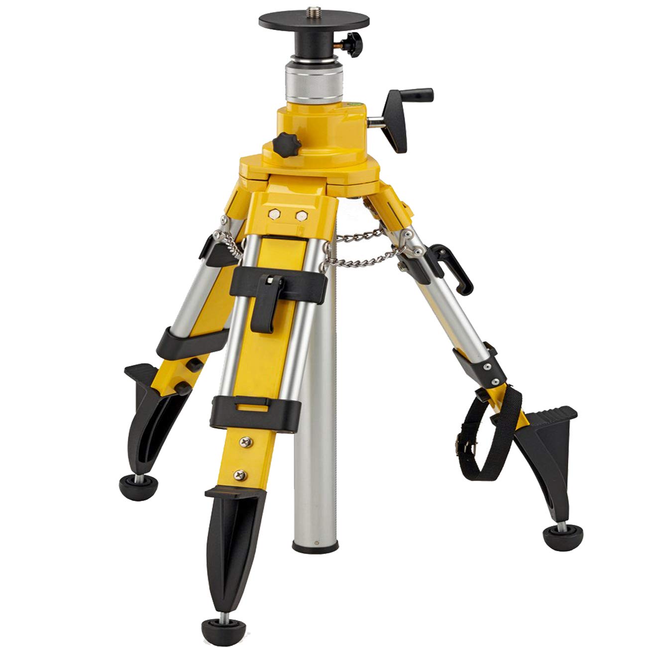 Elevator Tripod for Laser Level, Surveying Instruments With Adjustable Legs for Cross Rotary Lasers