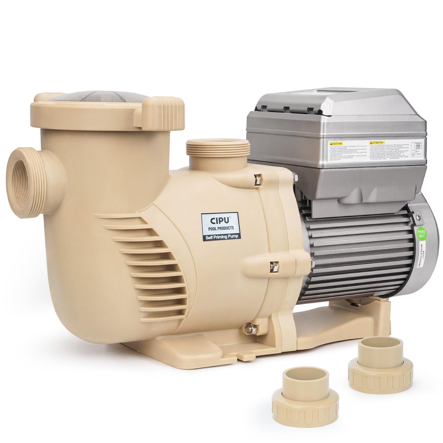 CIPU Variable Speed Pool Pump 3HP High Performance with Intelligent Control Easy operation and Energy Saving for All-Weather Clean Swimming Pools Water Filter System Replacement 230V